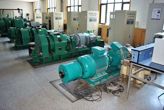 颍东某热电厂使用我厂的YKK高压电机提供动力